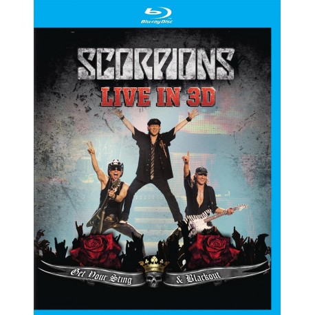 Scorpions - Get Your Sting And Blackout Live 2011 in 3D - Blu-ray
