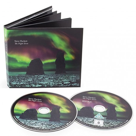 Steve Hackett - The Night Siren - Special Edition Mediabook Blu-ray + CD