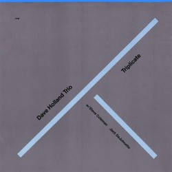 Dave Holland Trio - Triplicated - CD Vinyl Replica