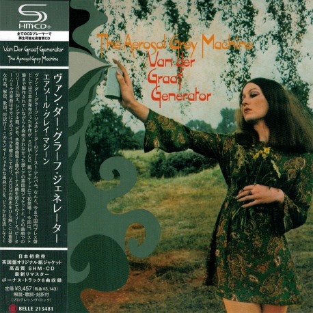 Van Der Graaf Generator - Aerosol Grey Machine - Japan Ltd Cardboard Sleeve - SHM CD