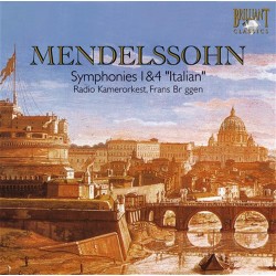 Felix Mendelssohn-Bartholdy - Symphonies No.1 & 4 - CD