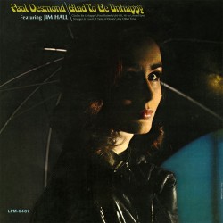 Paul Desmond - Glad to Be Unhappy - CD