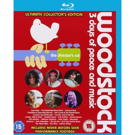 V/A - Woodstock 3 Days of Peace and Music - Collectors Edition - 2 Blu-ray