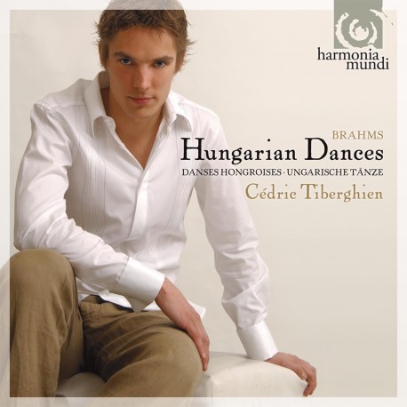 Johannes Brahms - Cedric Tiberghien - Hungarian Dances - CD Digipack