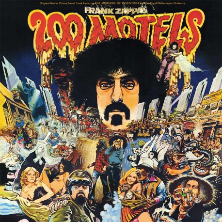 Frank Zappa & The Mothers Of Invention - 200 Motels - 180g HQ Gatefold Red Vinyl 2 LP