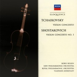 Piotr Ilyich Tchaikovsky / Dmitri Shostakovich - Violin Concertos - CD