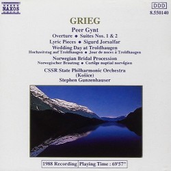 Edvard Grieg - Peer Gynt / Suites Nos. 1 & 2 / Lyric Pieces / Sigurd Jorsalfar - CD