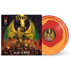Dio - Killing The Dragon - 20th Anniversary Gatefold Red & Orange Swirl Vinyl LP