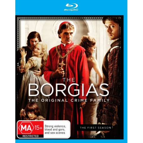 TV Series - Borgias - The First Season / Australian Version - 3 Blu-ray