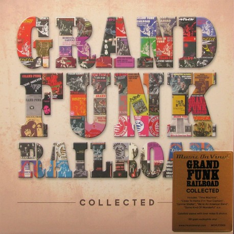 Grand Funk Railroad - Collected Greatest Songs And Hits - 180g HQ Gatefold Vinyl 2 LP
