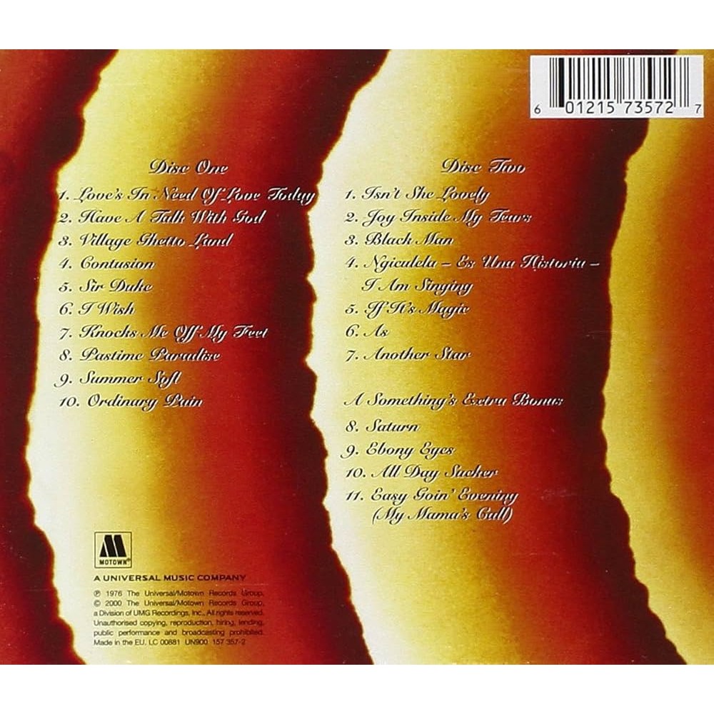 ★未開封★ KEY OF LIFE But My Love CD Stevie Wonder - Songs In The Key Of Life - 2 CD - MyCD