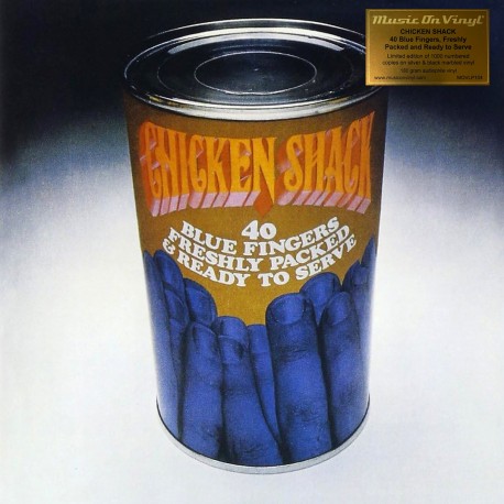 Chicken Shack - 40 Blue Fingers Freshly Packed And Ready To Serve - Limited Coloured Vinyl LP