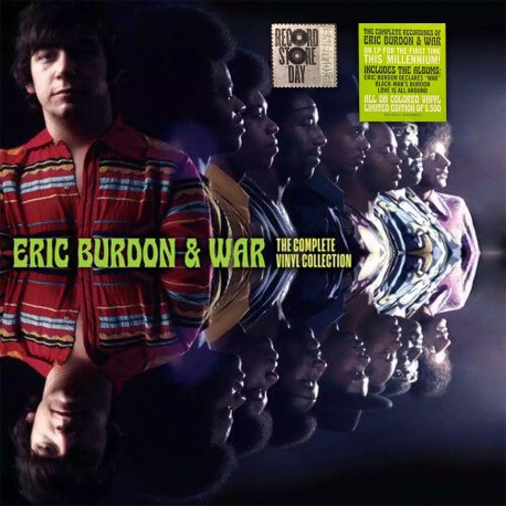 Eric Burdon & War - Complete Vinyl Collection - RSD Limited Edition Coloured Vinyl 4 LP