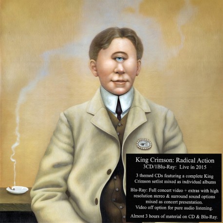 King Crimson - Radical Action To Unseat The Hold Of Monkey Mind - 3 CD + Audio Blu-ray