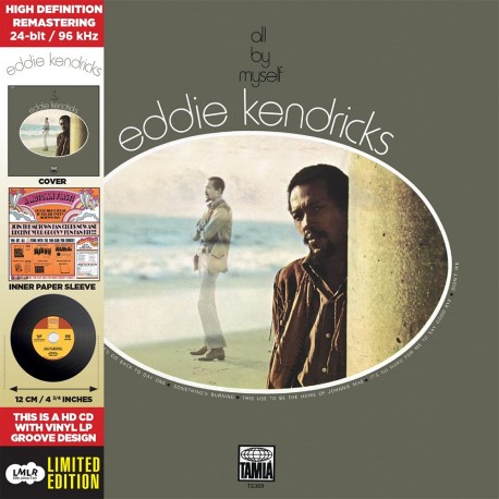 Eddie Kendricks - All By Myself - Limited Edition CD Vinyl Replica