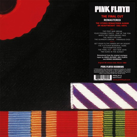 Pink Floyd - The Final Cut - 180g HQ Vinyl LP