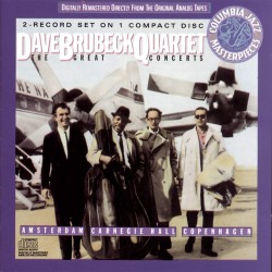 Dave Brubeck Quartet - The Great Concerts - CD