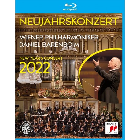 Daniel Barenboim & Wiener Philharmoniker - New Year's Concert 2022 - Blu-ray