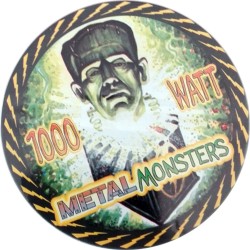 Various Artists - 1000 Watt Metal Monsters - Round Tin Can CD