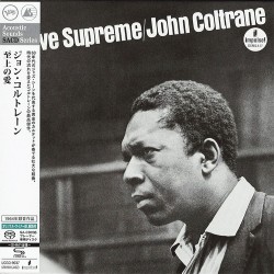 John Coltrane - A Love Supreme - Japan Limited Edition Vinyl Replica SHM SACD