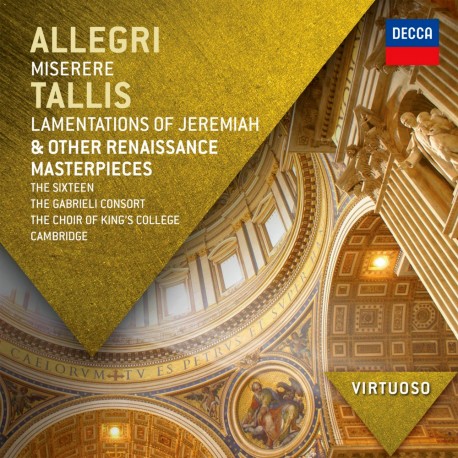 Gregorio Allegri / Thomas Tallis - Miserere / Lamentations Of - CD