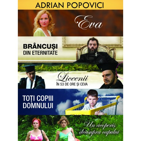 Adrian Popovici - Colecţie 5 filme pe DVD - 5DVD