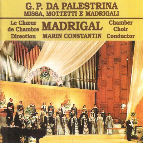 Madrigal - G.P. Da Palestrina - Missa, Mottetti e Madrgali - CD