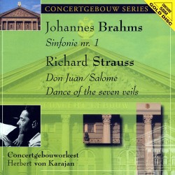 Johannes Brahms / Richard Strauss - Symphony No.1 / Don Juan - SBM Gold CD