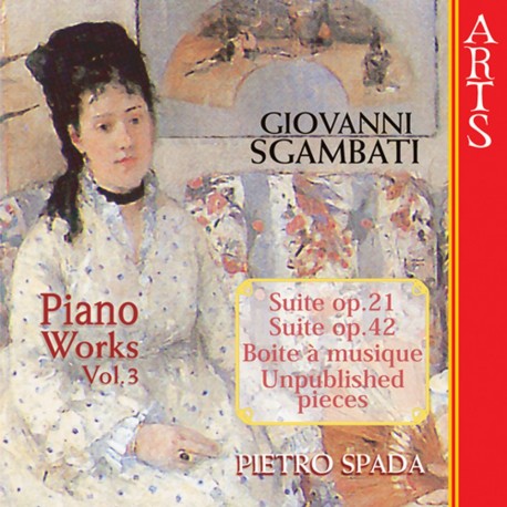 Giovanni Sgambati - Complete Piano Works Vol. 3 - CD