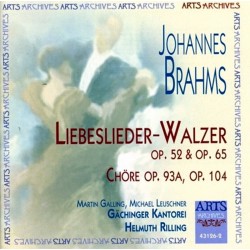 Johannes Brahms - Liebeslieder-Walzer - CD