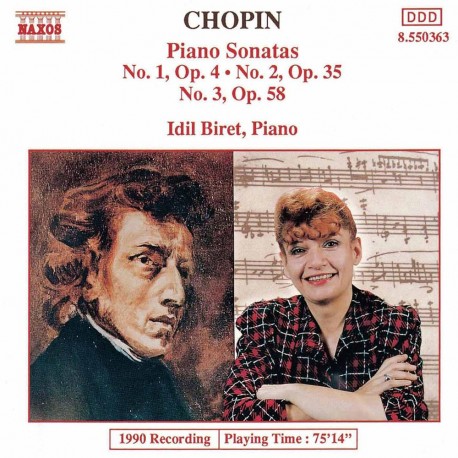 Frederic Chopin - Piano Sonatas 1-3 - CD